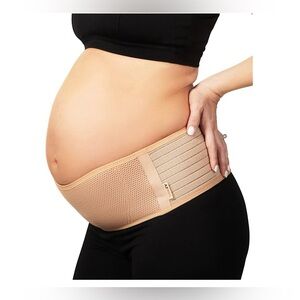 AZMED Maternity Belly Band for Pregnant Women Support Abdomen,Pelvic,Waist, Back